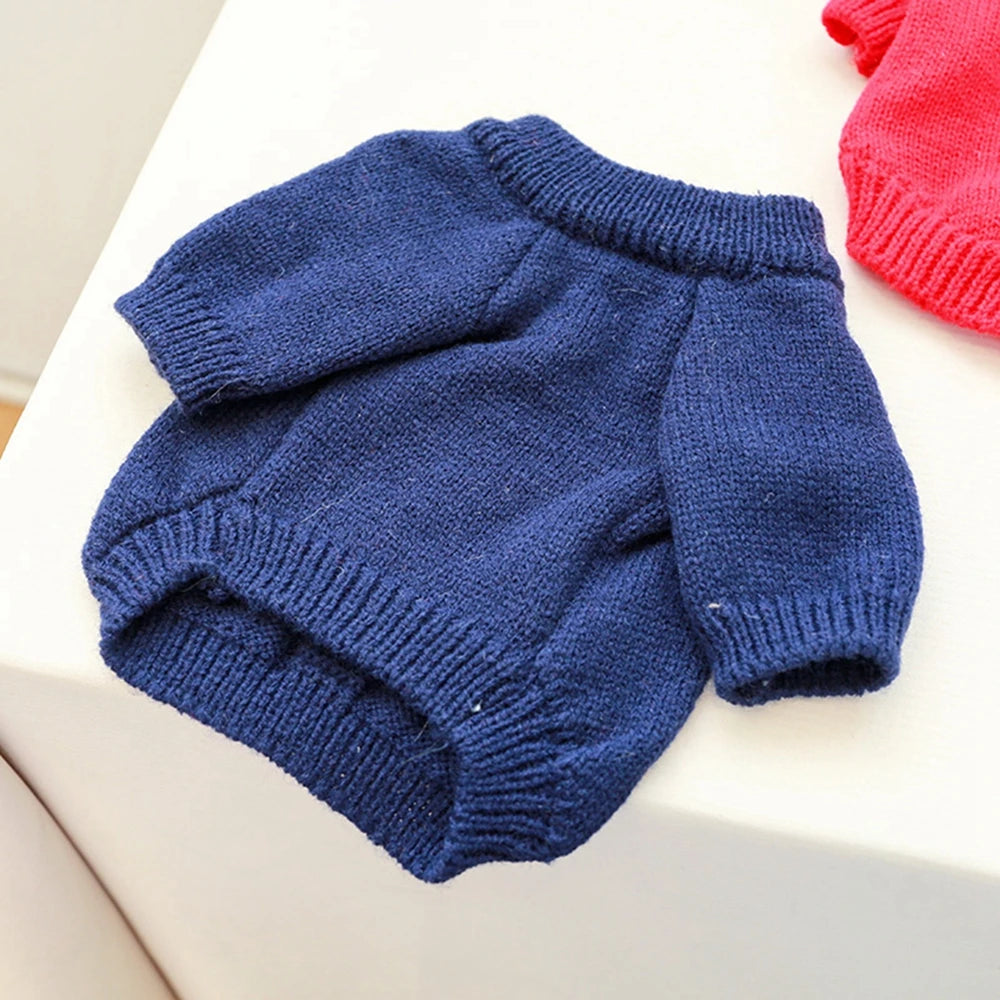 Christmas Dog Sweater Warm Pet Sweater Cute Striped Knitted Bowtie Puppy Cat Sweater Dog Sweatshirt Clothes Coat Outfit Apparel