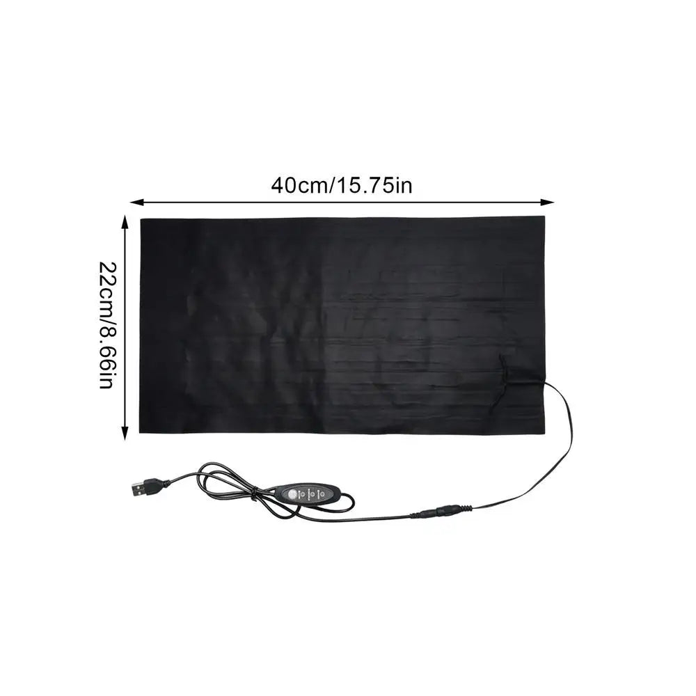 Pet Heating Pad USB Washable Adjustable Premium Carbon Fiber Composite Fiber Warming Mat Safe And Reliable For Keeping Warm