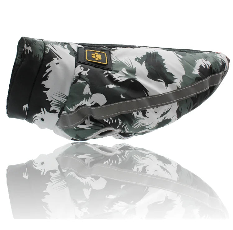 Warm Dog Clothes Winter Coat Waterproof Pet Padded Vest Zipper Jacket For Small Medium Large Dogs Pug Chihuahua Ropa Para Perros