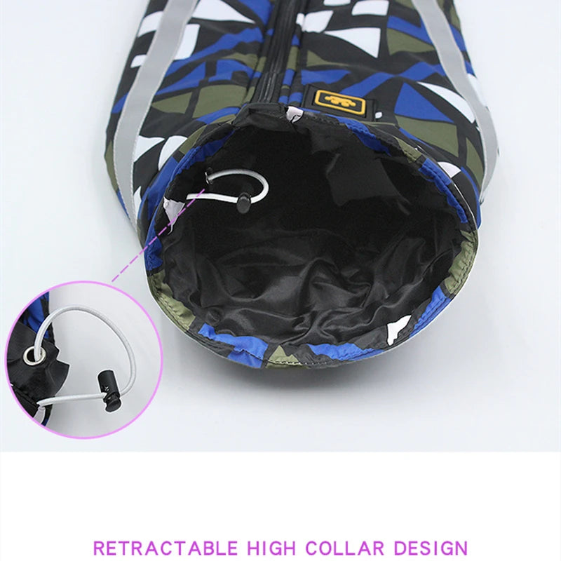 Warm Dog Clothes Winter Coat Waterproof Pet Padded Vest Zipper Jacket For Small Medium Large Dogs Pug Chihuahua Ropa Para Perros