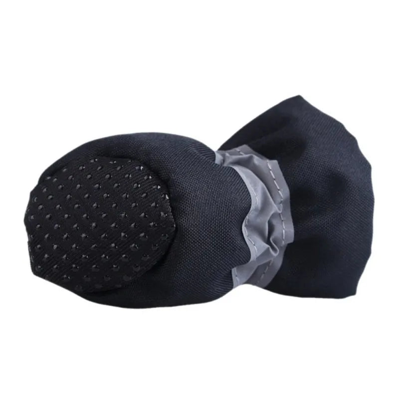 4pcs Waterproof Winter Pet Dog Shoes Anti-slip Rain Snow Boots Footwear Thick Warm For Small Cats Dogs Puppy Dog Socks Booties L