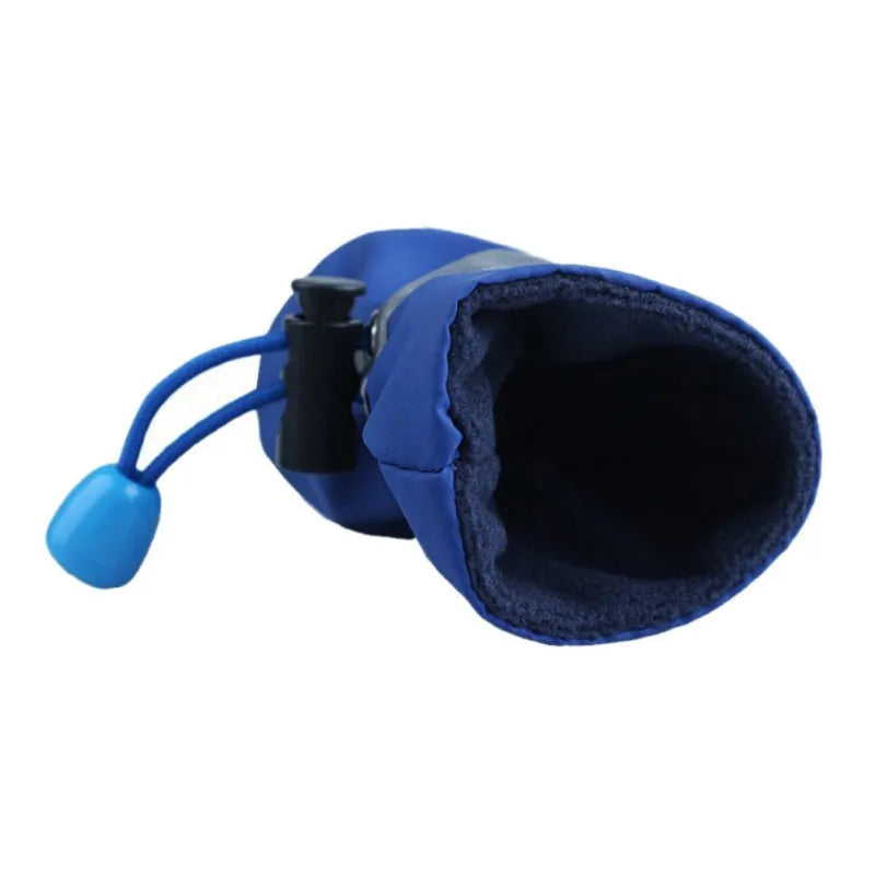 4pcs Waterproof Winter Pet Dog Shoes Anti-slip Rain Snow Boots Footwear Thick Warm For Small Cats Dogs Puppy Dog Socks Booties L