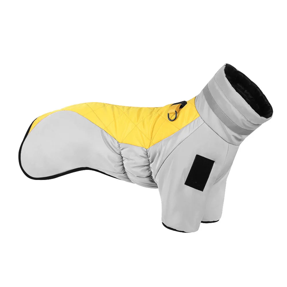 Autumn and Winter New Pet Clothes Reflective Thickened Dog Clothes Warm Dog Cotton Clothes Pet Clothes