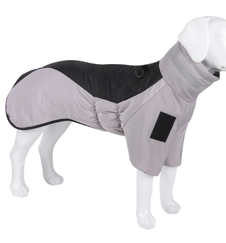 Autumn and Winter New Pet Clothes Reflective Thickened Dog Clothes Warm Dog Cotton Clothes Pet Clothes