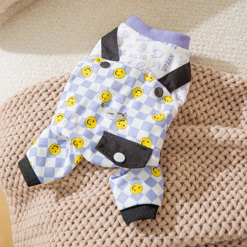 New Luxury Dog Clothes Puppy Costume Striped Dog Jumpsuit Pet Clothes for Dog Dog Sweatshirt Chihuahua French Bulldog Dog Romper