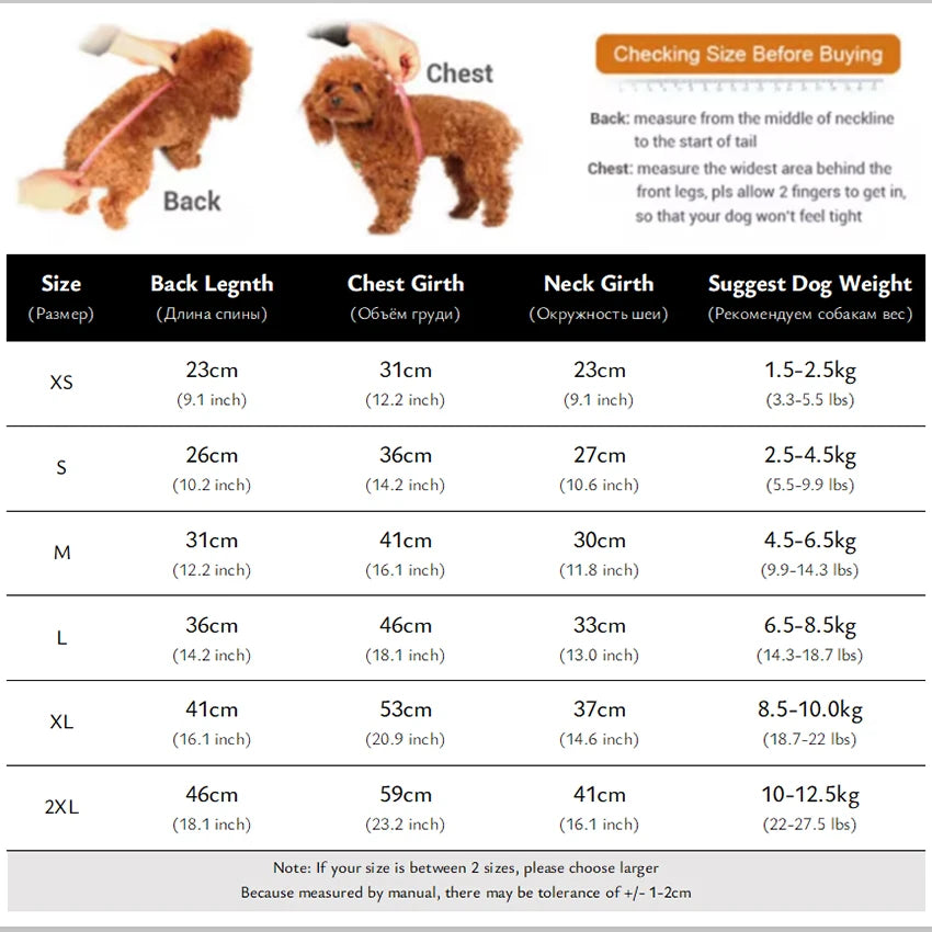 Dog Pajamas Small Dog Clothes with Fully-Closed Stomach Windproof Warm Velvet Pet Undershirts Adjustable Puppy Striped Jumpsuit