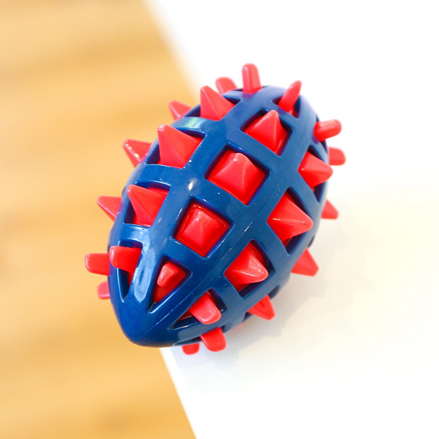 Squeaky Dog Toys For Aggressive Chewers Rubber Puppy Chew Ball With Squeaker, Almost Indestructible and Durable Pet Toy Dog toys