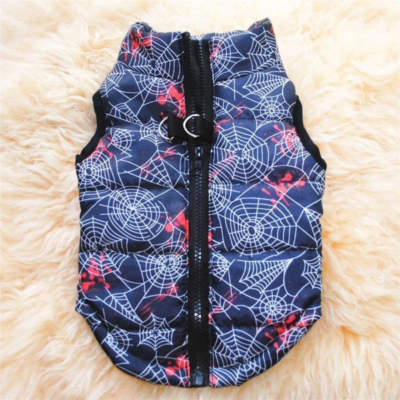 Windproof Dog Clothes For Small Dog Winter Warm Pet Dog Coat Jacket Padded Clothes Puppy Outfit Vest Yorkie Chihuahua Clothes
