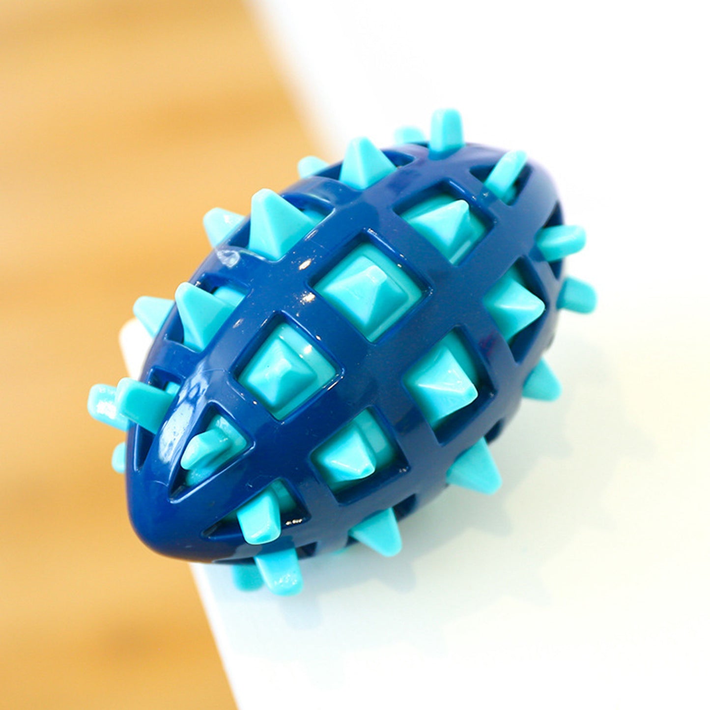 Squeaky Dog Toys For Aggressive Chewers Rubber Puppy Chew Ball With Squeaker, Almost Indestructible and Durable Pet Toy Dog toys