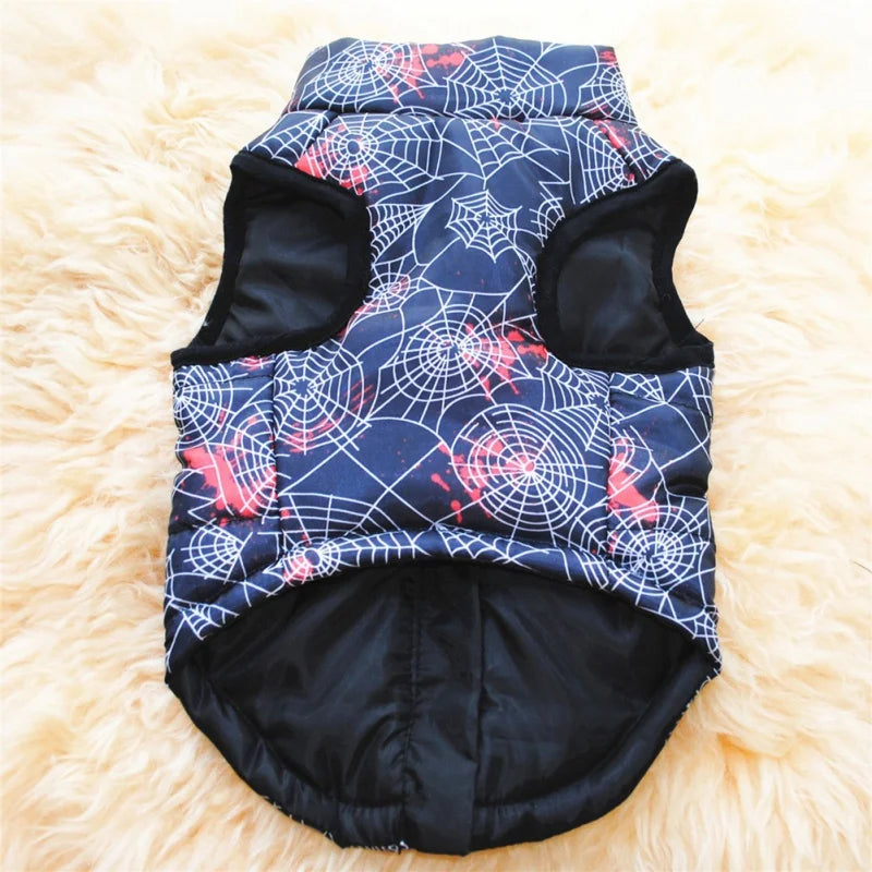 Windproof Dog Clothes For Small Dog Winter Warm Pet Dog Coat Jacket Padded Clothes Puppy Outfit Vest Yorkie Chihuahua Clothes