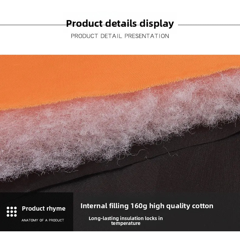 Autumn and Winter New Pet Clothes Reflective Thickened Dog Clothes Warm Dog Cotton Clothes Pet Clothes