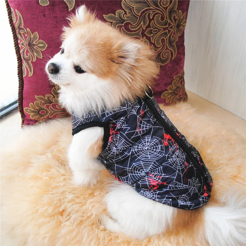 Windproof Dog Clothes For Small Dog Winter Warm Pet Dog Coat Jacket Padded Clothes Puppy Outfit Vest Yorkie Chihuahua Clothes