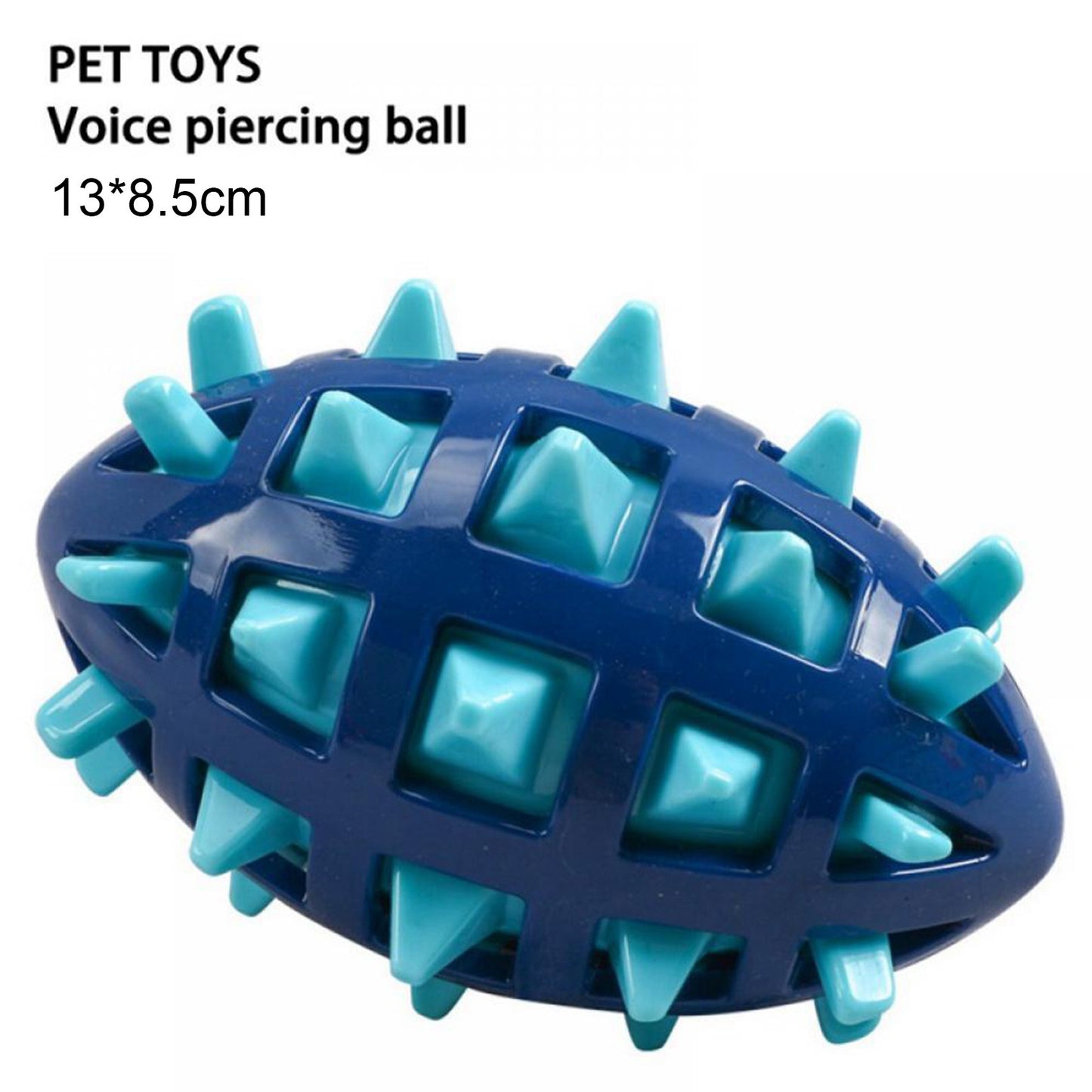 Squeaky Dog Toys For Aggressive Chewers Rubber Puppy Chew Ball With Squeaker, Almost Indestructible and Durable Pet Toy Dog toys