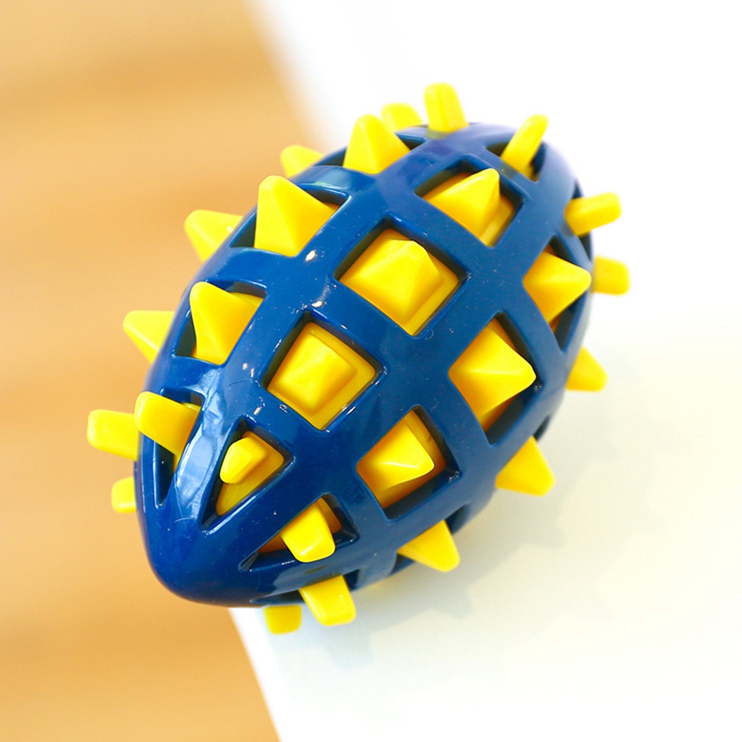 Squeaky Dog Toys For Aggressive Chewers Rubber Puppy Chew Ball With Squeaker, Almost Indestructible and Durable Pet Toy Dog toys