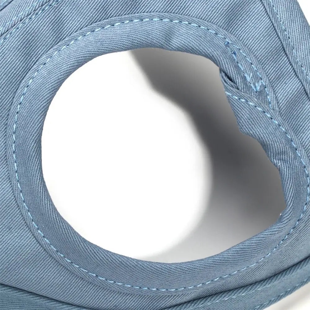 Pet Baseball Hat Cat Dog Visor Hat Adjustable Sun Cap  Summer Outdoor Sports Travel Sun Protection Hat With Ear Holes
