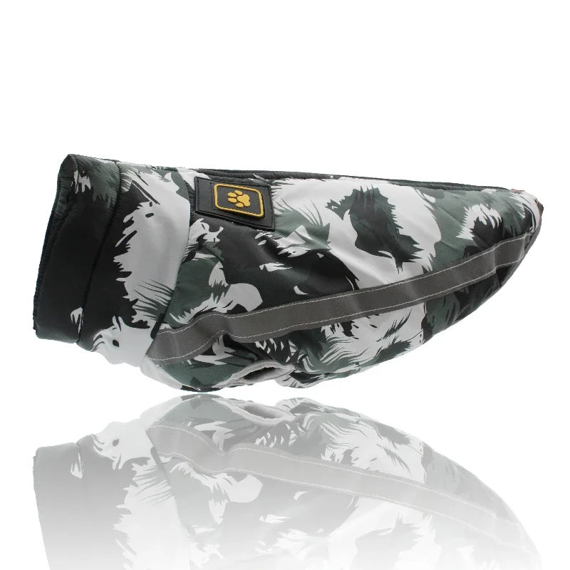 Warm Dog Clothes Winter Coat Waterproof Pet Padded Vest Zipper Jacket For Small Medium Large Dogs Pug Chihuahua Ropa Para Perros