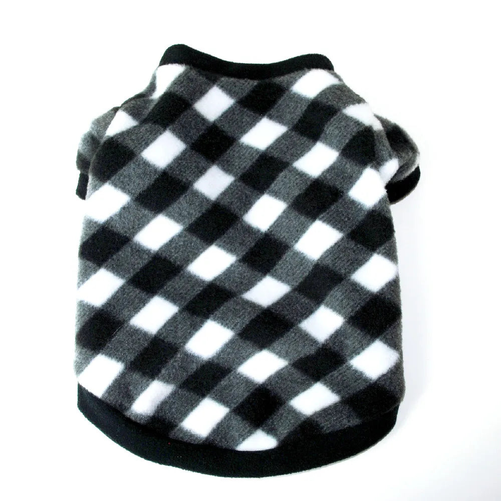 Pet Dog Clothes Winter Chihuahua Puppy Dog Coat Fleece Clothing For Pug Teddy Printed Cats Coat Jackets Warm Pets Outfits