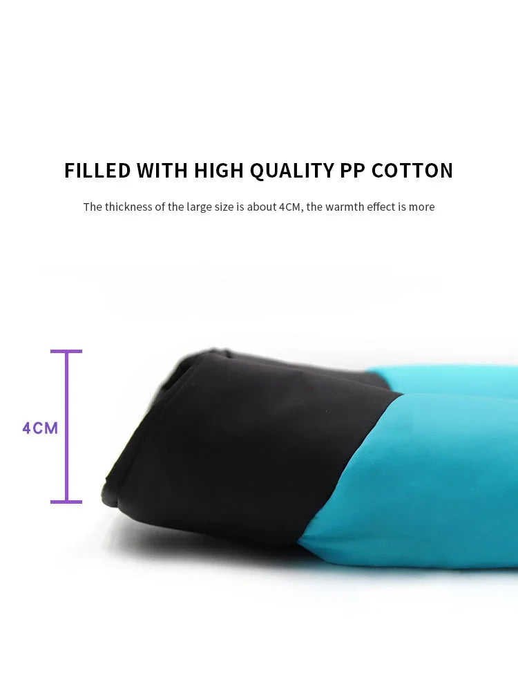 Waterproof Padded Zipper Jacket for Dogs, Warm Dog Clothes, Pet Coat, Winter Vest, Small and Medium Dogs, The Dog Face Outfit