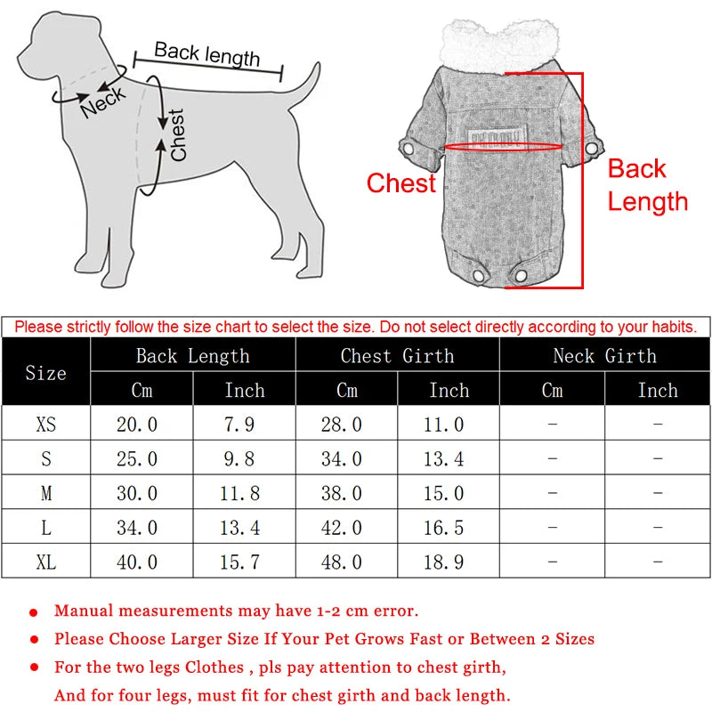 Autumn Winter Pet Dog Clothes Jacket Warm Cozy Thicken Fleece Puppy Clothing for Small Medium Dogs Cats Schnauzer Pug Chihuahua