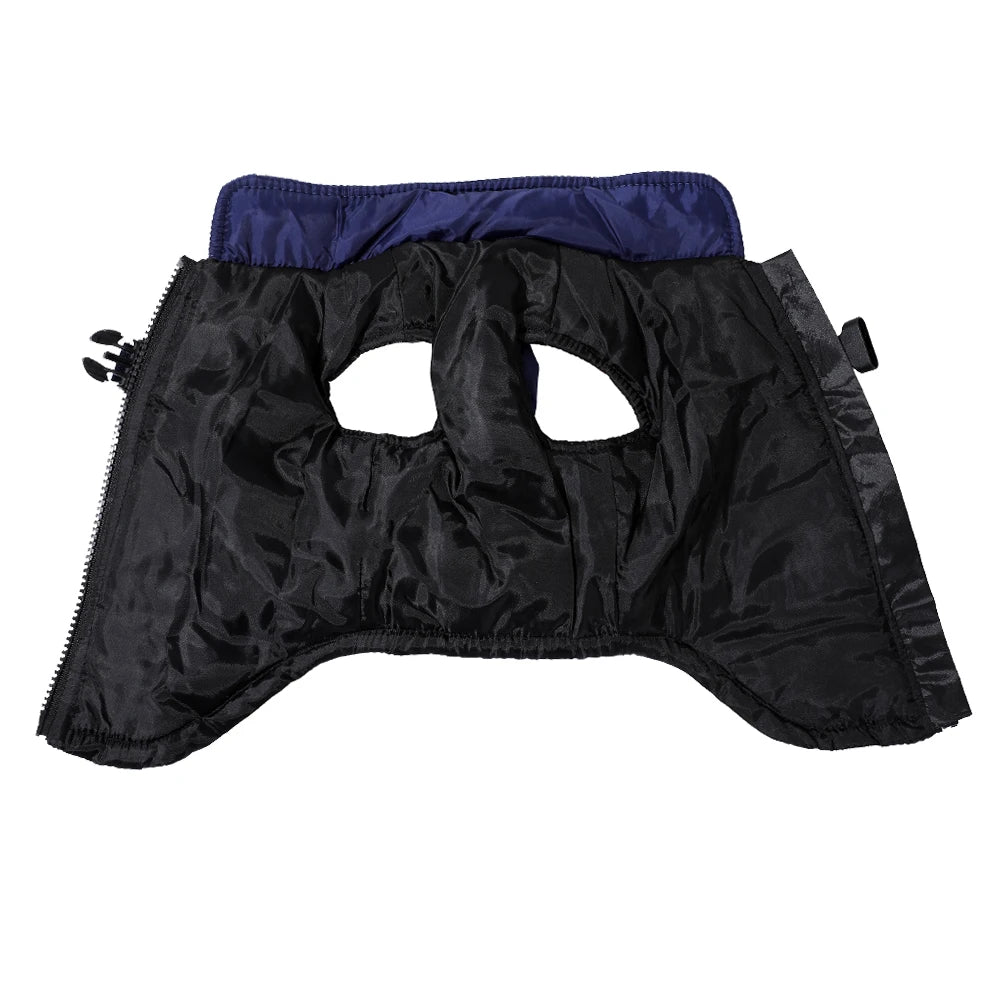 Pet Puppy Jacket With Harness Autumn Winter Warm Dog Clothes For Small Medium Dogs Cat Safe Reflective Waterproof Chihuahua Coat