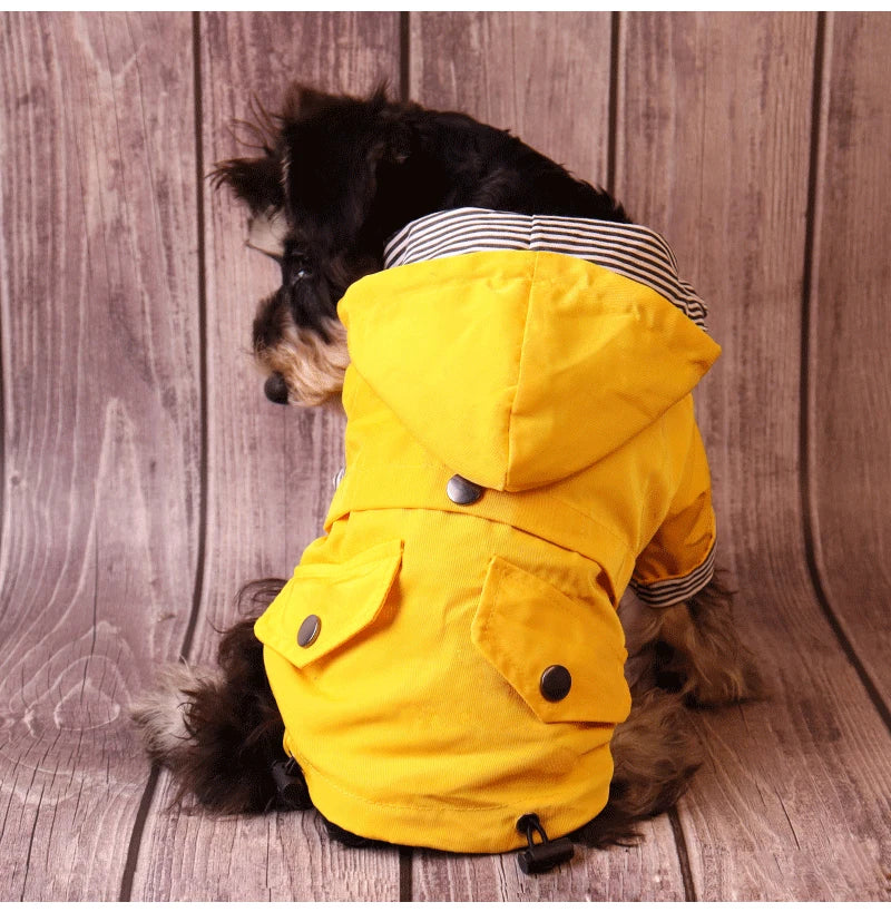 Waterproof Large Dog Raincoat Windproof Pet Jacket Winter Warm Coat for All Breeds Labrador French Bulldog Dog Clothes