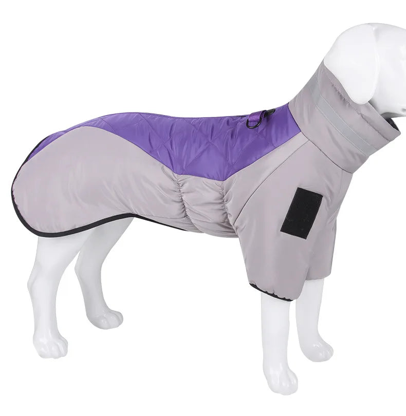 Autumn and Winter New Pet Clothes Reflective Thickened Dog Clothes Warm Dog Cotton Clothes Pet Clothes