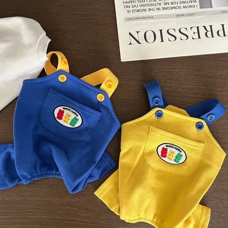 New Luxury Dog Clothes Puppy Costume Striped Dog Jumpsuit Pet Clothes for Dog Dog Sweatshirt Chihuahua French Bulldog Dog Romper