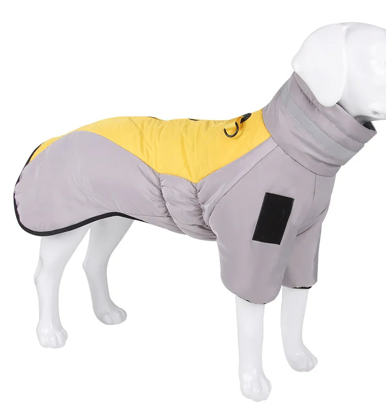 Autumn and Winter New Pet Clothes Reflective Thickened Dog Clothes Warm Dog Cotton Clothes Pet Clothes