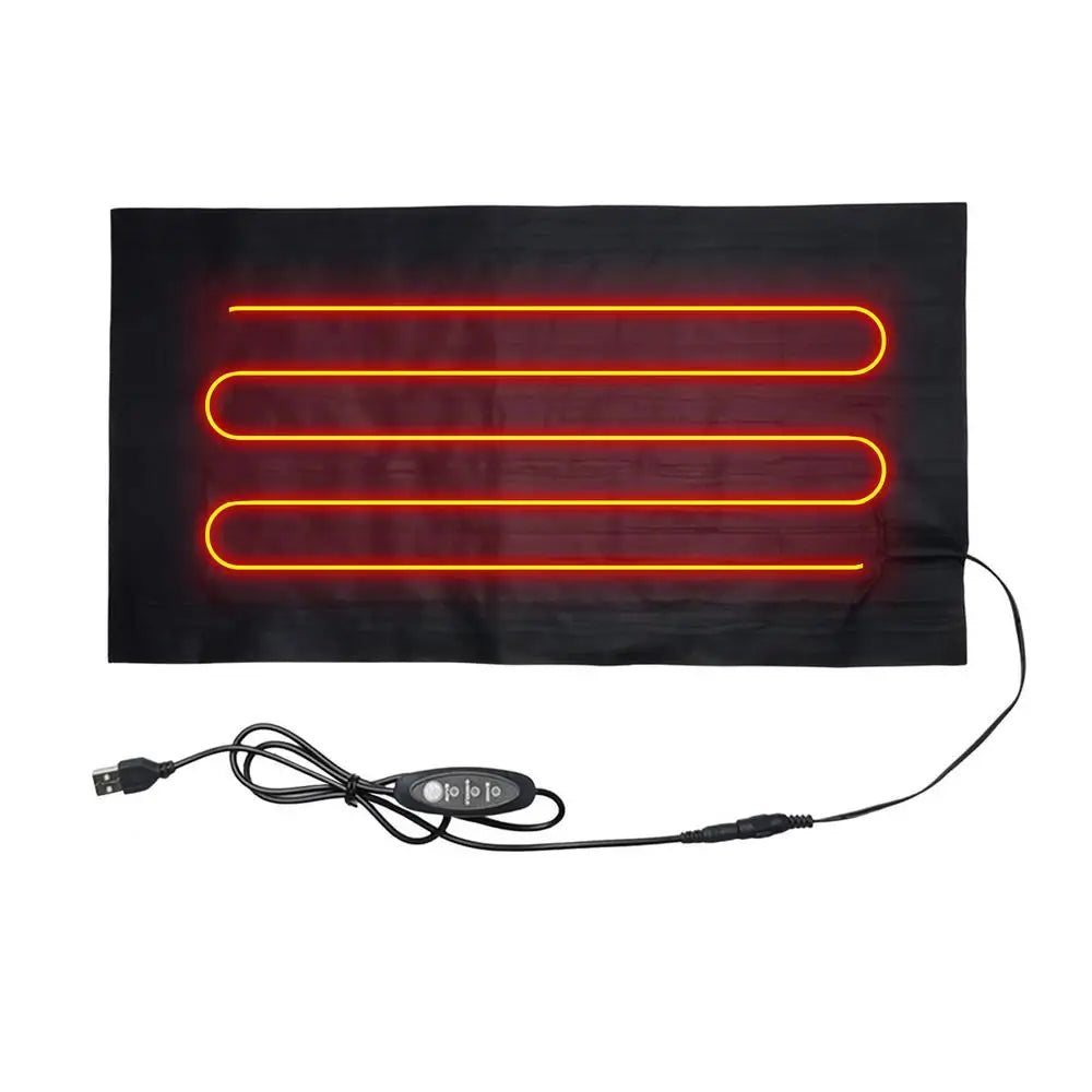 Pet Heating Pad USB Washable Adjustable Premium Carbon Fiber Composite Fiber Warming Mat Safe And Reliable For Keeping Warm