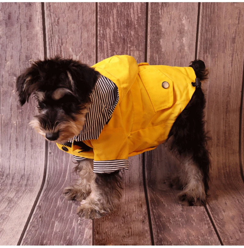 Waterproof Large Dog Raincoat Windproof Pet Jacket Winter Warm Coat for All Breeds Labrador French Bulldog Dog Clothes