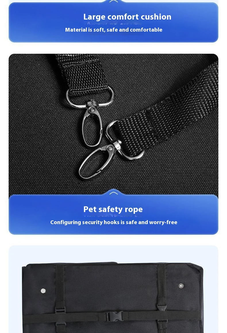 Pet Cart Portable Folding Outdoor Dog Cat Cart Pet Bag Out Small And Medium-Sized Dog Cart Handbag Detachable Multifunctional